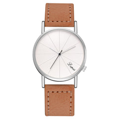 Trend Mens Watch Thin Disc Fashion Quartz Wristwatch Business Leather Strap Classic Male Clock Handsome Relojes Para Hombre@50