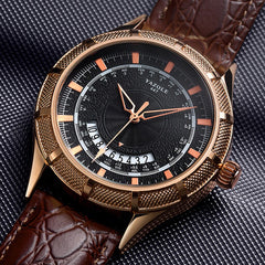 Men Watches 2019 Luxury Brand Classic Business Big Gear Calendar European And American Quartz Watch Man zegarek meski