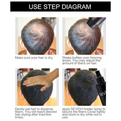 Keratin Hair Fibre Spray Hair Loss Powder Blending Extension Beauty Hair Fiber Thickening Hair StylingApplicator Dropship TSLM1