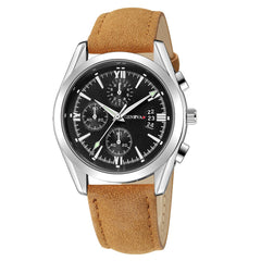 Man Women Watch Luxury Quartz Sport Military Stainless Steel Dial Leather Watch Mens new arrival in men wrist watches relogio
