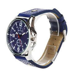 Mens Watches Sports Quartz Luxury Leather Watch Man big dial watches for men wristwatch mens Reloj Hombre 2019 relogio masculino