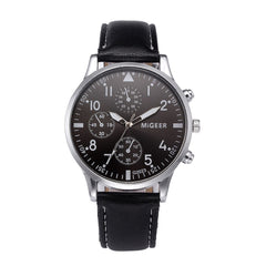 Men Wrist Watch Design Leather Retro Design Leather Band Analog Alloy Quartz Watch Mens Reloj Hombre 2019 Men Wristwatch Clock
