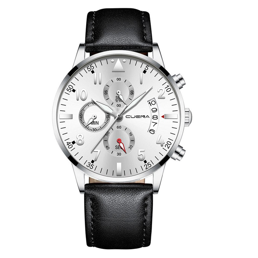 Men Watches Luxury Military Sports Analog Sport Leather Quartz Watch Man Montre Homme 2019 erkek kol saati horloges mannen