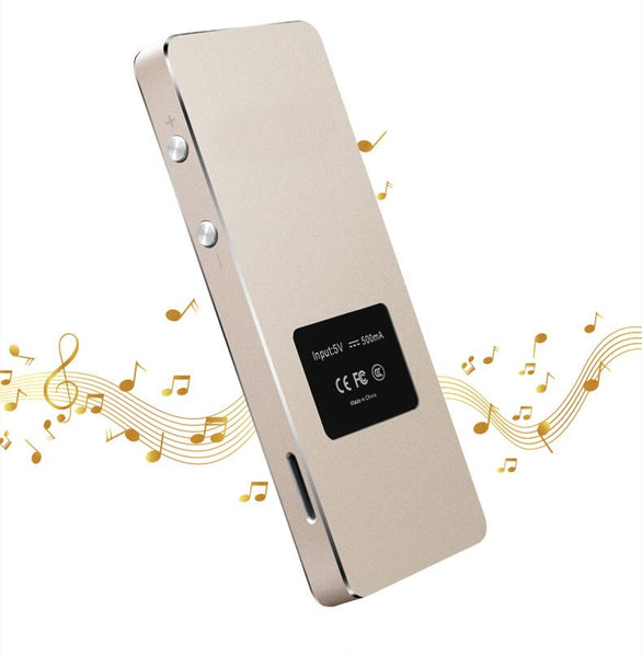 MP3 Player Bluetooth 4.0 mp3 Sports Lossless Music Player with FM Radio Recorder eBook Pedometer 100hours play