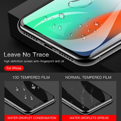 Protective Glass on the For iPhone 6 6s Plus X Xs Max XR Tempered Screen Protector 10D Curved Edge Glass For iPhone 7 8 Plus