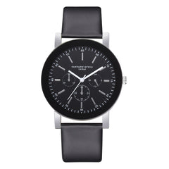Featured Women Watches Black Scale Disc Business Ladies Quartz Wristwatch Leather Strap Simple Clock Fashion Relojes Mujer@50