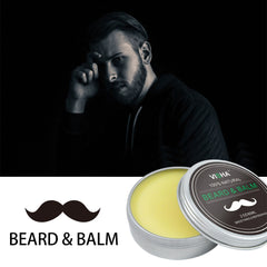 Beard Balm Natural Organic Men's Beard Cream for Beard Growth Care Fresh and non-greasy Nourish hair Styling Aftershave TSLM2