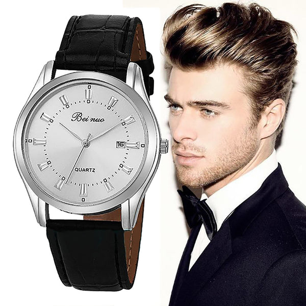 Men's Watches Business Simple Without Digital Dial Small Calendar Quartz Watch Man relojes hombre 2019 relogios masculino