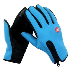 Outdoor Sports Men Women Cycling Motorcycle Ski Gloves Windstopper Touch Gloves 4 sizes S-XL much longer and thicker P30