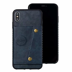 TIKITAKA Multi Card Holders Wallet Case For iPhone 11Pro Xs Max XR X Magnet Buckle Cover for iPhone 6 6S 7 8 Plus Bracket Case