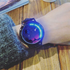 Men's Watch Couple Fashion Leather Band Analog Quartz Round Business Wristwatch Mens relojes hombre 2019 relogios masculinos