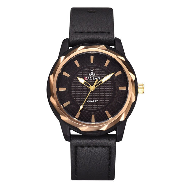 Men's Fashion Quartz Watch High Quality Leather Quartz Watch Reloj Hombre 2019 Men Wristwatch Clock relogios masculinos