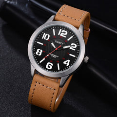 Men Watch Fashion Pattern Quartz Leather Strap Belt Table Watches Man Clock Relojes Hombre 2019 horloges mannen zegarek meski