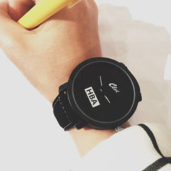 DISU Men Women Watches Leather Band Quartz Dress Sport Clocks watch man new arrival in men wrist watches relogios masculino