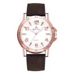 DISU Men Watch High Quality Leather Blu Ray Glass Quartz Watch new arrival in men wrist watches wristwatch mens