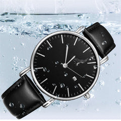 Men Wrist Watch Business Casual Design Stainless Steel Couple Quartz Analog Watch Man Reloj Hombre 2019 Men Wristwatch Clock