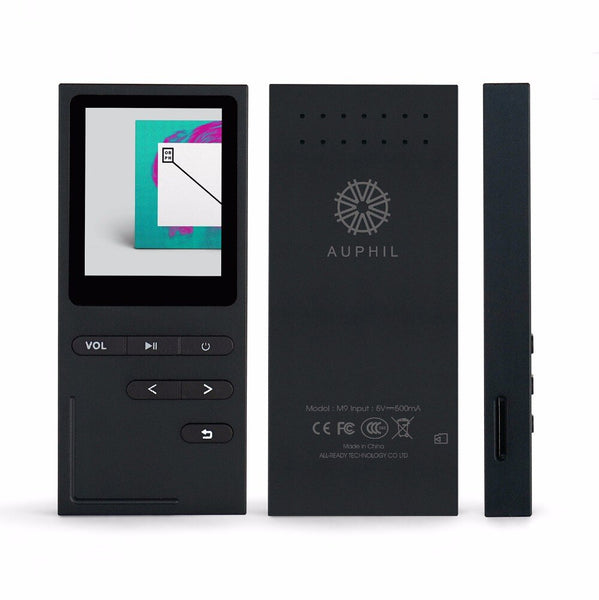 New Metal MP3 Music Player Built-in Speakers Portable Digital Audio Player  with FM Radio Voice Recorder PK benjie K9
