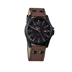 Men Watches 2019 Luxury Brand Casual Quartz Military Campaign Calendar Watch Man horloges mannen erkek kol saati zegarek meski