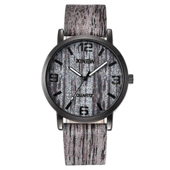 XINEW Women Men Watch Texture Imitation Wooden Retro Leather Quartz watch man vintage men wristwatch clock relogios masculino