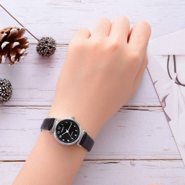GAIETY Women's Watches Bayan Kol Saat Quartz Digital Clock Minimalism And Simple Stlye Wristwatch Leather Strap Horloge Dames@50