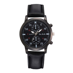 Men's Wrist Watch Fashion Leather Alloy Analog Quartz Business Watch Mens Watches Mens 2019 Men Wristwatch Clock