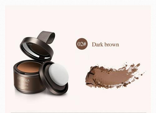 1Pc Portable Hairline modified shadow powder cover natural instant hairline shadow hair concealer powder Styling Makeup TSLM2