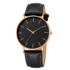 Geneva Men Watch Date Alloy Case Synthetic Leather Analog Quartz Sport Wristwatch Mens relojes hombre 2019 zegarek meski