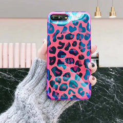 Leopard Print Blu-ray Phone Case For iphone 11 Case For iphone 6 6S 7 8 Plus X XR XS MAX Soft TPU Back Cover For iPhone 11 Pro