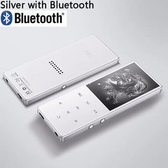 2.4 inch screen Bluetooth 4.2 Metal HIFI Mp3 Player Lossless Music Mini MP3 Portable Audio Players FM Radio E-book video