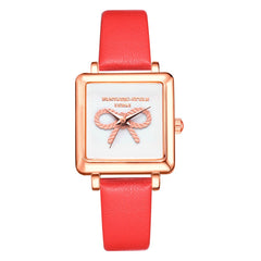 Women's Watches Square Disc  Simple Style Ladies Quartz Wristwatch  LeatherStrap Minimalism Dress Gift Clock Reloj De Mujer@50