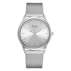 Best Selling Women's Watches Silicone Strap Fashion Ladies Quartz WristwatchRose Gold Disc Simple Clock  Bayan Kol Saati@50