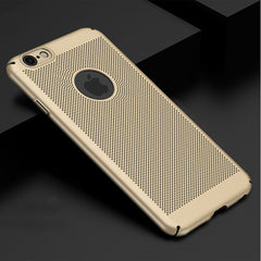 Ultra Slim Phone Case For iPhone 6 6s 7 8 Plus Hollow Heat Dissipation Cases Hard PC For iPhone 5 5S SE Back Cover Coque XS Max