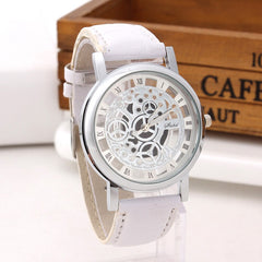 DISU Men Watch Stainless Steel Quartz Military Sport Leather Band Watch Man vintage men wristwatch clock mens watches