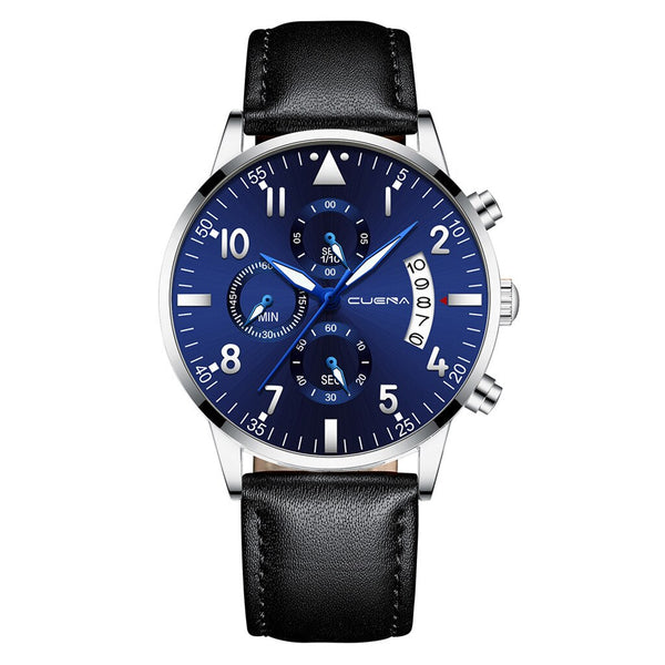 Men Watches Luxury Military Sports Analog Sport Leather Quartz Watch Man Montre Homme 2019 erkek kol saati horloges mannen