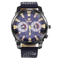 Men Watches Luxury Business Large Dial Leather Belt Quartz Watch zegarek meski relojes hombre 2019 montre homme