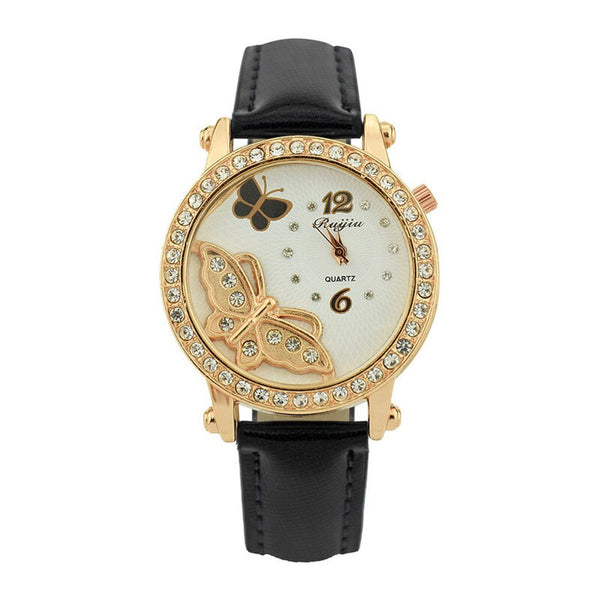 Women's Watches Best Sellers With Diamond Butterfly Pattern Lady's Watch Reloj  Mujer Romain Horloge Cadeau Zegarki Damskie @50