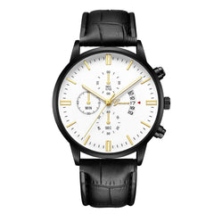 Geneva Women Mens Wristwatch Stainless Steel Leather Analog Alloy Quartz watches man wrist watches day date men watch