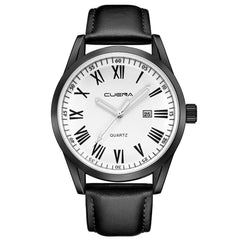 DISU Men's Wrist Watch Leather Military Date Analog Quartz  Business watch man watches mens 2019 relogio masculino