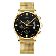 Man Watches Luxury Quartz Stainless Steel Dial Casual Bracelet Watch Man Watches Mens 2019 Men Wristwatch Clock