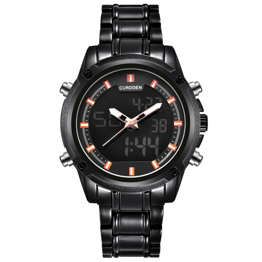 Men Watch Casual LED Digital Strap Stainless Steel Gift Watch Mens Reloj Hombre 2019 Men Wristwatch Clock relogio masculino