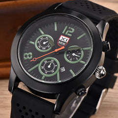 Men's Watches Luxury Black Dial Stainless Steel Date Quartz Analog Sport Wrist Watch Man Relojes Hombre 2019 saat erkek kol saat