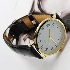 Men Women Wrist Watch Simple Business Fashion Leather Quartz Wristwatch Mens Relojes Hombre 2019 heren horloge montre homme