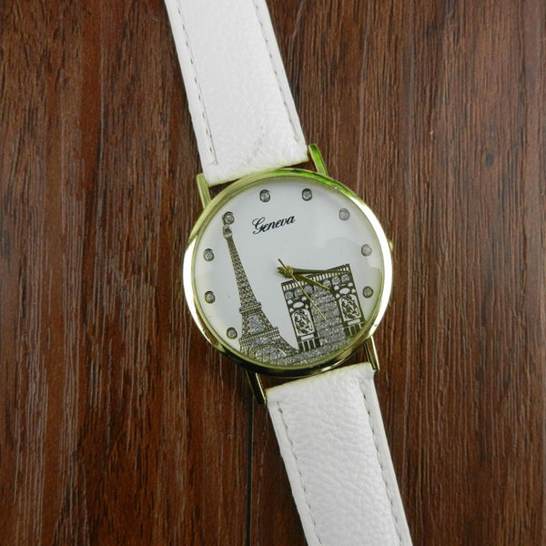Featured Eiffel Tower Women's Watches Fashion Watch Women Classique Simple Minimal Clock Kol Saati Montre Femme Reloj  Mujer@50