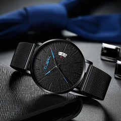 Men Watch Luxury Quartz Stainless Steel Dial Casual Bracelet Watches Mens 2019 Men Wristwatch Clock Watch Mens relogio masculino