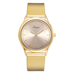 Best Selling Women's Watches Silicone Strap Fashion Ladies Quartz WristwatchRose Gold Disc Simple Clock  Bayan Kol Saati@50