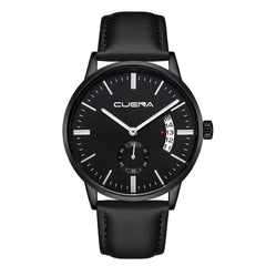 Men's Wrist Watch Military Leather Date Quartz Analog Army Quartz Business wristwatch mens  watches mens 2019 clock men