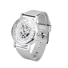 Men Wristwatch Luxury Stainless Steel Quartz Military Sport Plastic Band Dial Watch Mens relojes para hombre horloges mannen
