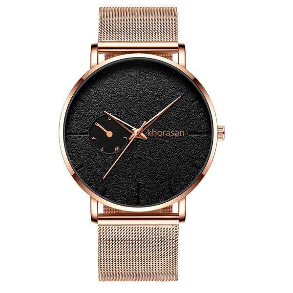 Man Quartz Watches High-end Blue Glass Life Waterproof Distinguished Watch Man Reloj Hombre 2019 Men Wristwatch Clock