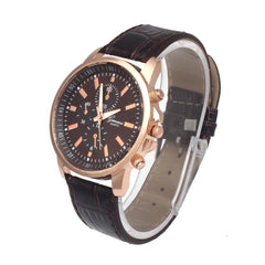 Geneva Men Women Wrist Watch Leather Analog Dial Quartz Sport Watches Mens 2019 erkek kol saati heren horloge zegarek meski