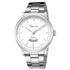 DISU Men Wrist Watch Stainless Steel Quartz Analog Date Sport Watch Man new arrival in men wrist watches wristwatch mens